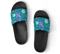 Suicide-prevention Slip On Slippers Bath Pool Shower Slide Sandals House Shoes Unisex