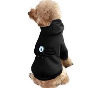 Suicide Prevention U.S. Flag Dog Hoodie for Dogs & Cats Breathable Long Sleeve Pet Sweatshirt Warm Dog Outfit
