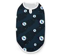 Suicide Prevention U.S. Flag Dog Shirt for Dogs & Cats Soft Breathable Pet Vest T Shirt Lightweight Dog Tank Top L