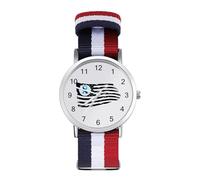 Suicide Prevention U.S. Flag Leisure Men's Wrist Watches Alloy Analogue Quartz Watch Fashion Accessories