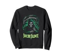 Suicide Silence Grim Reaper Goth Stoner Sweatshirt