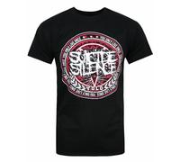 Suicide Silence Men's Short Sleeved T-Shirt (Adult Black) in Black | Size: Small Suicide Silence Black S