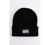 Suicide Silence - Old School Logo Patch - Beanie - black - Onesize - 100% Polyacrylic,Knitwear Onesize