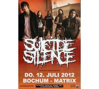 Suicide Silence - The Black Crown 2012 - Concert Poster Plakat