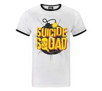 Suicide Squad Exploding Bomb Unisex T-Shirt White