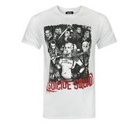 Suicide Squad Group Men's T-Shirt White