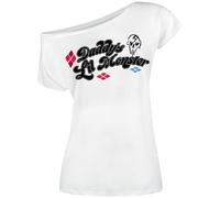 Suicide Squad Harley Quinn - Daddy's Lil Monster T-Shirt white XL