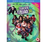 Suicide Squad [Includes Digital Download] [Blu-ray 3D] [2016] [Region Free]