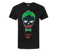 SUICIDE SQUAD Men's Joker Icon T-Shirt, Black, Large