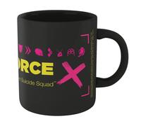 Suicide Squad Official 2021 Film Task Force X Mug - Black | Size: 300ml Suicide Squad Black 300ml