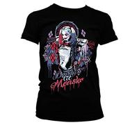 Suicide Squad Officially Licensed Harley Quinn Women T-Shirt (Black), X-Large