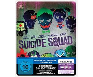 Suicide Squad - Steelbook inkl. Blu-ray Extended Cut (exklusiv bei Amazon.de) [3D Blu-ray] [Limited Edition]