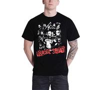 Suicide Squad T Shirt Logo new Official DC Comics Mens Black