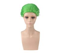 Suicide Squad The Joker Green Short Wig Cosplay Costume Heat Resistant Synthetic Hair Men Women Cosplay Wigs PL-752