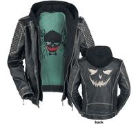 Suicide Squad The Joker Leather Jacket black XXL