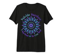 Suicide Survivor Awareness Prevention Month Mom Dad Kid Love Premium T-Shirt