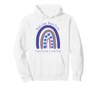 Suicide Survivor I Survived And So Can You Rainbow Heart Luv Pullover Hoodie
