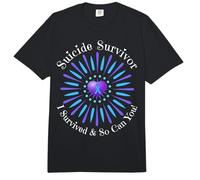 Suicide Survivor I Survived So Can You Matter Men Women Help Comfort Colors Adult Heavyweight T-Shirt