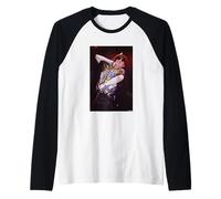 Suicide Synth-Punk Duo Alan Vega Live by Andy Willsher Raglan Baseball Tee