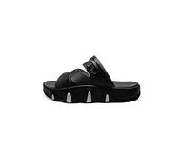 SUICRA Men's Sandals Summer men's thick-soled sandals fashion beach soft-soled slipper slippers outdoor leisure non-slip slippers large size (Color : Schwarz, Size : 9.5 UK)