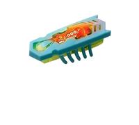 SuiHeill Funny Bugs Cat Toy Automatic Escape Mini Robot Bug Vibration Insect Toys For Cats Electric Operated Cockroach Ladybug(Blue Green-2)