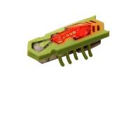 SuiHeill Funny Bugs Cat Toy Automatic Escape Mini Robot Bug Vibration Insect Toys For Cats Electric Operated Cockroach Ladybug(Green Black-2)