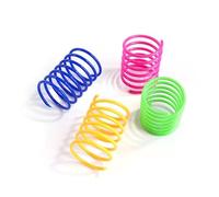 SuiHeill Kitten Cat Toys Durable Heavy Gauge Cat Spring Toy Colorful Springs Cat Pet Toy Spiral Springs 4/8/16/20pcs(20pcs)