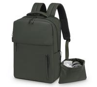 SUIKIHUM 20L Backpack for 15.6 Inch Laptop for Men and Women Forest Green | Padded laptop storage protects devices and anti theft pockets help secure valuables with water resistant material for Work