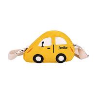 Suillty Kids Toddlers Cute Mini Car Shape Crossbody Bag Little Boys Girls Small Coin Purse Wallet Shoulder Handbags, Yellow, One Size
