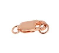 SUIOPPYUW 925 Lobster Claw Clasps with Loop for Keychain Jewelry Finding Assorted Colors Mixed Alloy