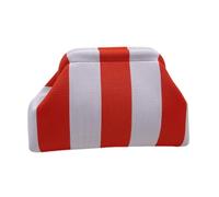 SUIOPPYUW Beach Striped Handbag, Compact Woven Bag, Fabric, And Durable, Extra Capacity, Perfect For Summer, Purplish red