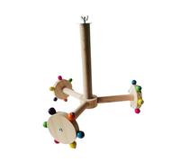 SUIOPPYUW Bird Rotating Perch Toy Engages Birds In Active Play Enhancing Coordination Skills And Keeping Entertained Bird Stand Play Equipment Pet Supplies Cockatiels