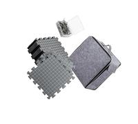 SUIOPPYUW Blocking T Pins and for Creative Foam Knitting Board Offer Essential Support for Every Knitting and Crochet Enthusiast Crochet Board for Blocking Square, Gray, mat 32x32cm