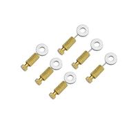 SUIOPPYUW Brass Leather Crafting Stitching Hand Tool Holder Versatile Positioning Pins Durable Easy To Sewing Leather Sewing Positioning Pins Are Made Of Brass Fixing Lock Pin Craft Accessories Supply