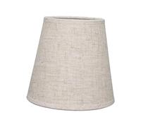 SUIOPPYUW Charming Look Rustic Brown Barrel Lampshade Hand Crafted Fabric Lampshade Gift For Home Which Takes About 3 Minutes.Assembly Is Very Simple. Using