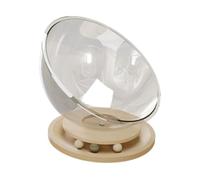 SUIOPPYUW Chic Cat Beds Space Cat Bed Sleeping Nest Suited Indoor Cats Trendy Universal Kittens Hammock House Living Room Decor All Seasons Universal Kittens Hammock House, Clear, Solid wood XL