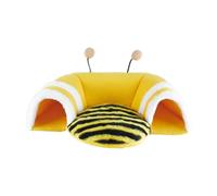 SUIOPPYUW Chinchilla Guinea Pig Bed Is Hamster Play Tunnels Offering Soft Gentle For Pets Versatile Of Bunny Sleeping Nest Allows Pet To Enjoy Play And Time Without Interference