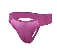 SUIOPPYUW Cotton Man Sissy Pants Fake Vagina Low Waist Replacement Shaping Washable Flexible Underwear Briefs Underpants, Red, S