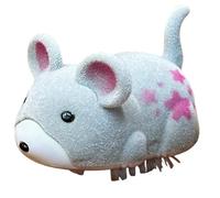 SUIOPPYUW Cute Cat Toy Wear-resistant And Interactive Electric Mouse Mover Simulation Prank Vibration Electric Mouse Plastic Toys, gray