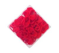 SUIOPPYUW DIY Craft Project Crochet Work Stitch Counter Versatile Kit for All Knitting and Crafting Enthusiasts Crochet Stitch Marker for Knitting Needle Point Plastic, red, 4.6x1.4x0.5cm