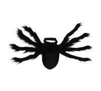 SUIOPPYUW Dog Cat Spider Halloween Costume Funny Black Simulation Dress Up Spider Wing Outfit Cosplay Pet Pet Costume Have Two Felt Belts Pets Accessories Lightweight Festival, Black, XL