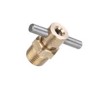 SUIOPPYUW Drain Valve Petcock Water Port 1/4inches NPT Easy Installation High Performance Metal Component High Performance and Reliability. Fast and Easy to Install