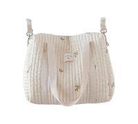 SUIOPPYUW Durable Baby Stroller Cup Holder Mummy Shoulder Bag Combines with Efficiency Making Life Simple for Parents Baby Stroller Travel Bag Pushchair Storage, Olives, L