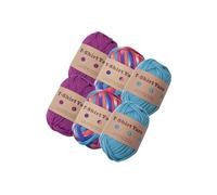 SUIOPPYUW Easy to Knitting Yarn Cotton Blend Excellent for Tapestry Projects Crochet Crafting Soft Baskets Just Imagination to Various Kinds of Crafts. Knitting Yarn is Washable