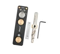 SUIOPPYUW Efficient Punch Locator Aluminum Profile with Slider Wrench and Self Centering Bit Guide Tool for Professionals Drilling Positioning Tool Drill Template Guide