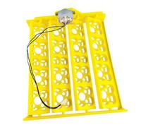 SUIOPPYUW Egg Incubator Tray Automatic Egg Turner Chicken Hatches 16 Eggs Efficient Lightweight Portable Poultry Equipment Incubator Tray Poultry Hatching Machine Tool , DC12V , 32.5x29x12cm