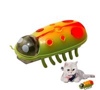 SUIOPPYUW Electric Mouse For Cats Interactive Monkey Gang Game Replacement Cockroach Interactive Cat Toy ABS Cockroach Loop Game, C