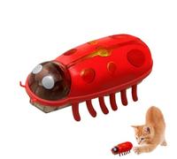 SUIOPPYUW Electric Mouse For Cats Interactive Monkey Gang Game Replacement Cockroach Interactive Cat Toy ABS Cockroach Loop Game, D