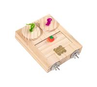SUIOPPYUW Enrichment Foraging Toy Small Pets Puzzle Game Promotes Exercise And Curiosity While Keeping Pets Engaged Guinea Pig Foraging Toy Interactive Treats Animals Game Educational