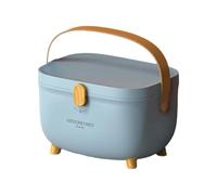 SUIOPPYUW First Aid Box Basic Organizer Container for Travel Home Office and Weightless Carry First Aid Box Basic Organizer Holder Container Sewing Arts Crafts Storage Case